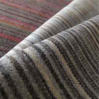 striped wool upholstery fabric