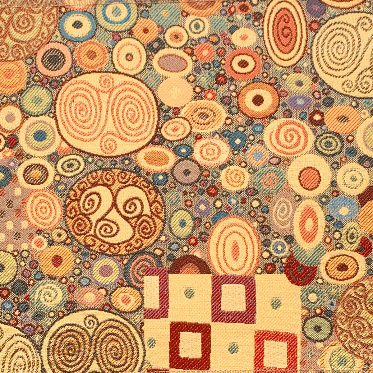 Famous Artists Gustav Klimt Spirals Gold