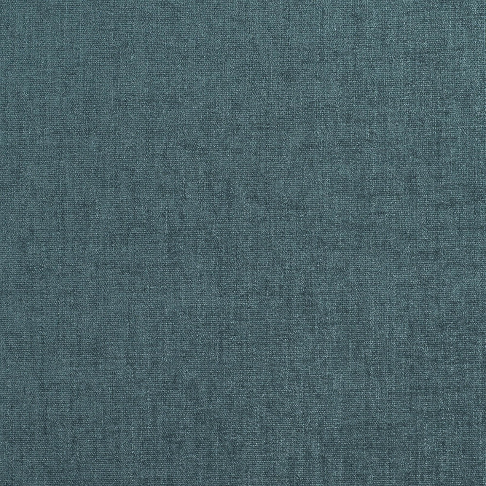 blue  curtain and upholstery chenillle fabric - Stratford Teal