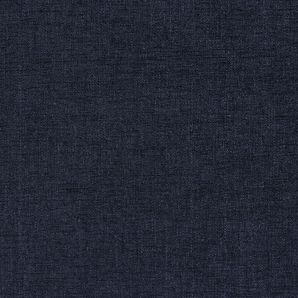 blue  curtain and upholstery chenillle fabric - Stratford Indigo