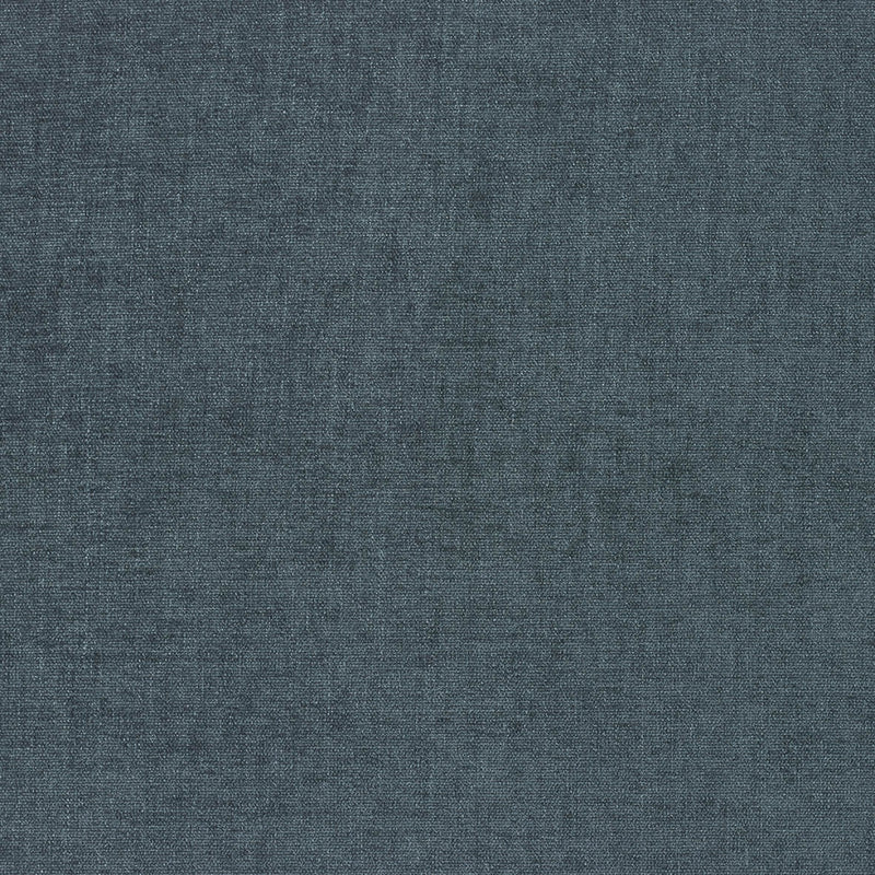 blue  curtain and upholstery chenillle fabric - Stratford Harbour