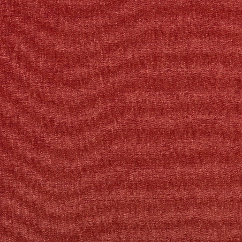red  curtain and upholstery chenillle fabric - Stratford Bracken