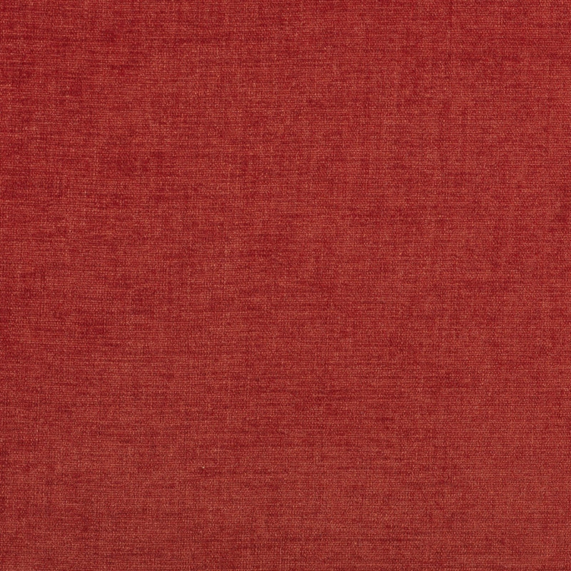 red  curtain and upholstery chenillle fabric - Stratford Bracken