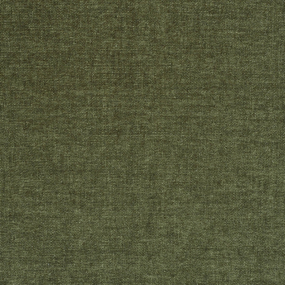 green  curtain and upholstery chenillle fabric - Stratford Moss