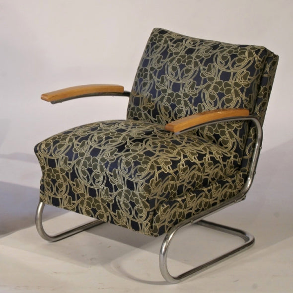 Koloman Moser Designs Knospen Blaue