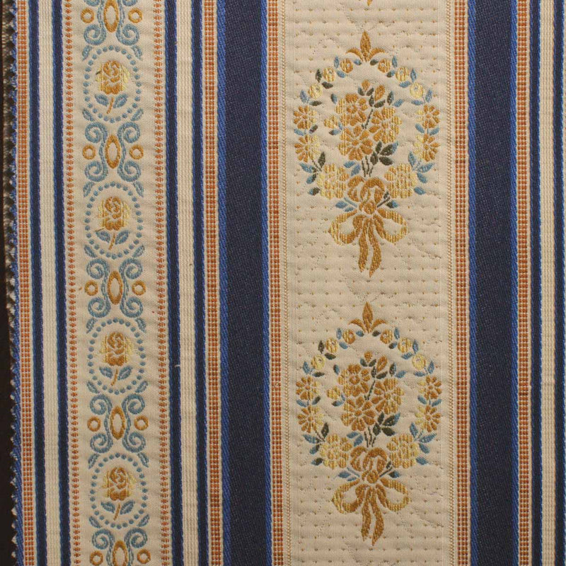 Georgiana Adolphe Floral Stripe Blue
