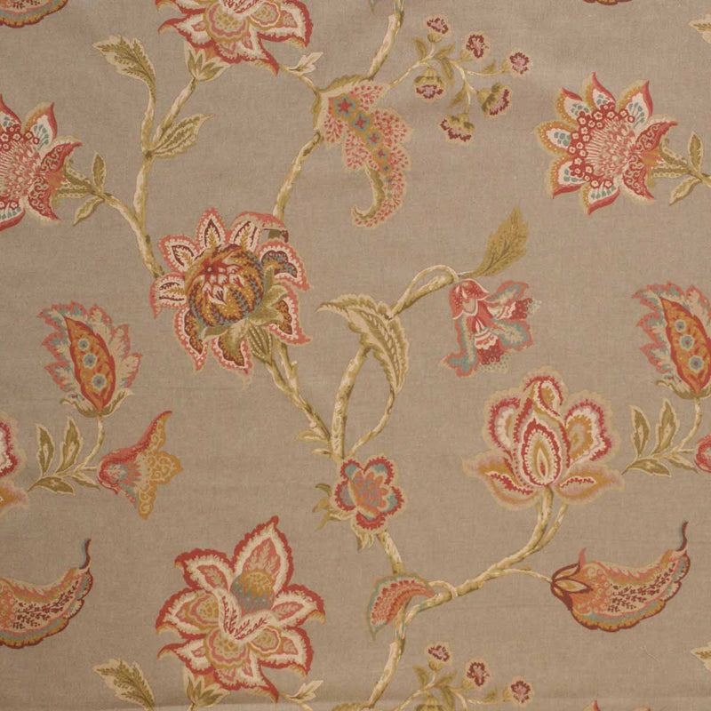 jacobean fabric, jacobean floral fabric, jacobean design fabric
