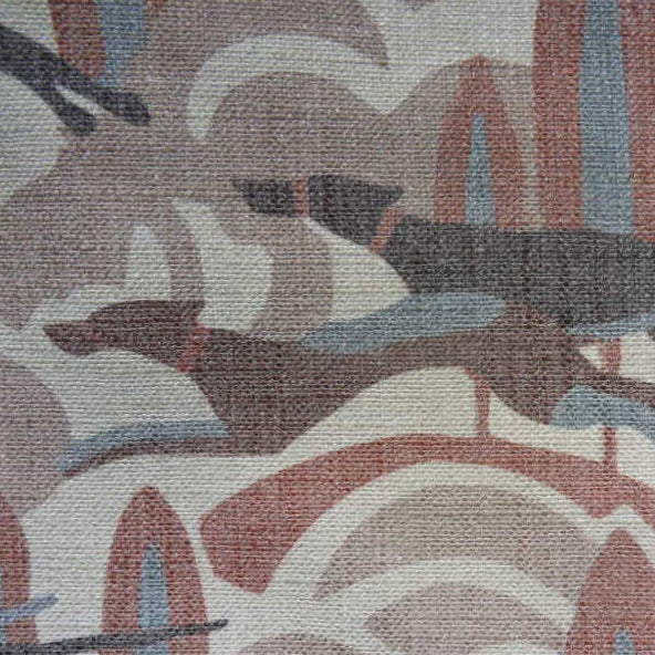 Deco Eclectic Violeta Janes Deco Dogs Heavy Linen
