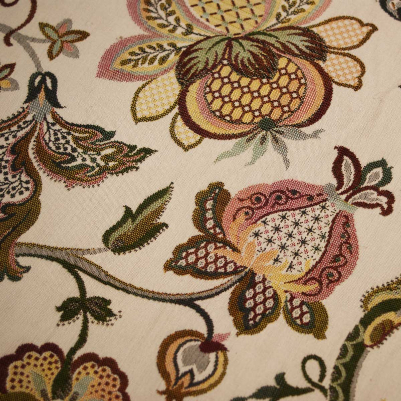 Guinevere Medieval Tree of Life Heavy Jacquard Weave Ivory