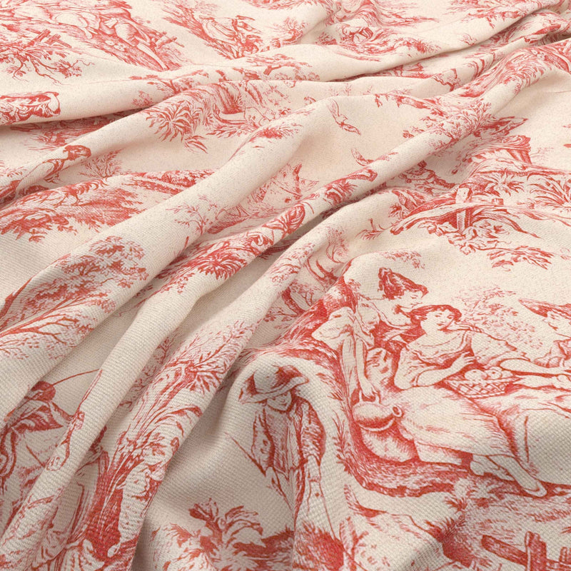 English Country House Toile Rouge