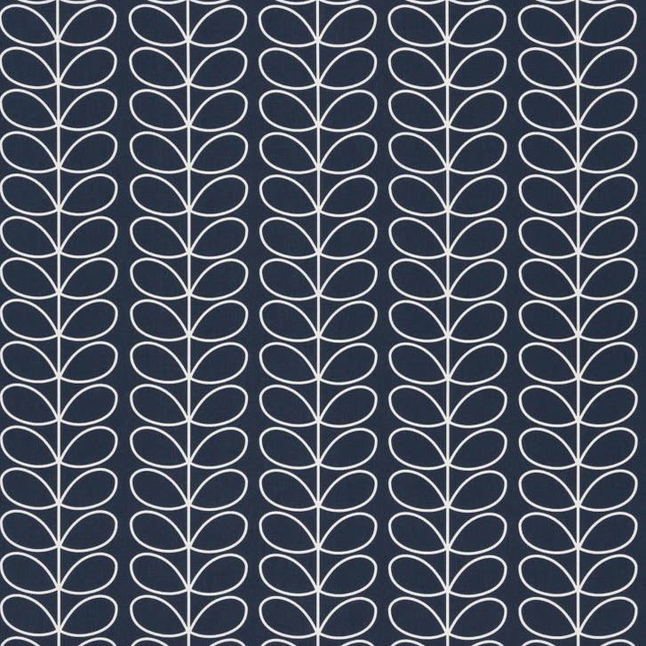 Orla Kiely Linear Stem Whale fabric