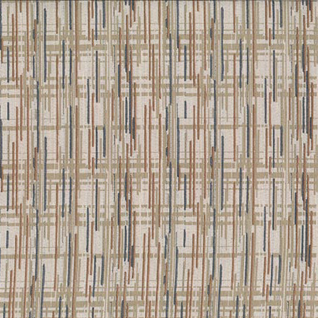 1960s mid century linear design upholstery fabric