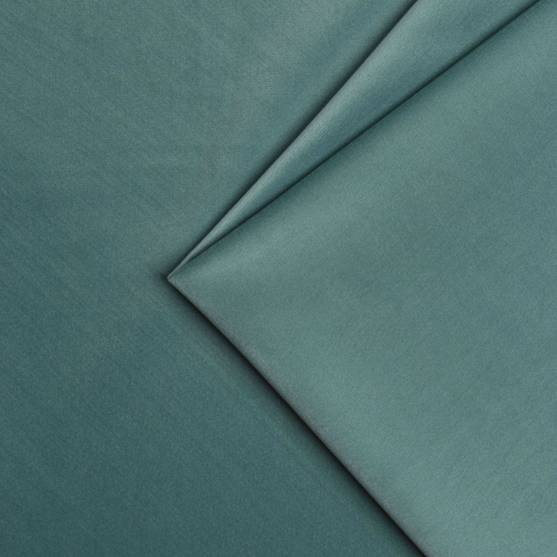 plain  blue green Plain curtain and upholstery fabric - Nimbus Velvet Duck Egg