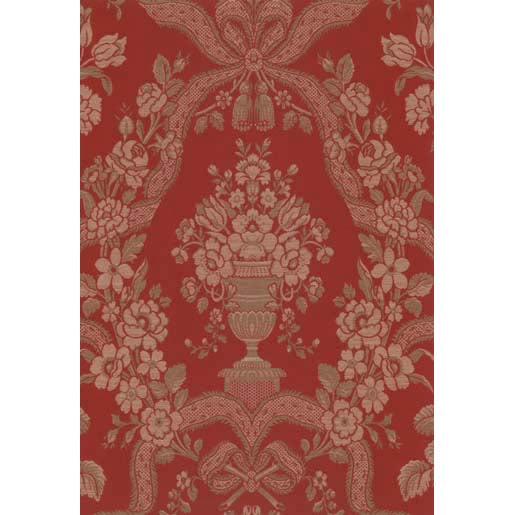 Baroque period upholstery fabric
