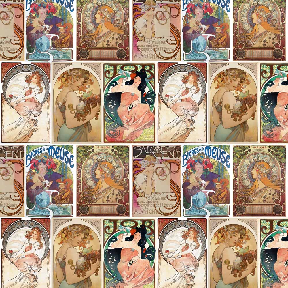 Art Nouveau Alphonse Mucha Posters