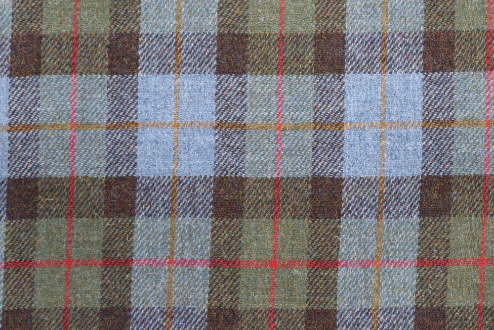 Harris Tweed Plaid Curtain Upholstery Fabric