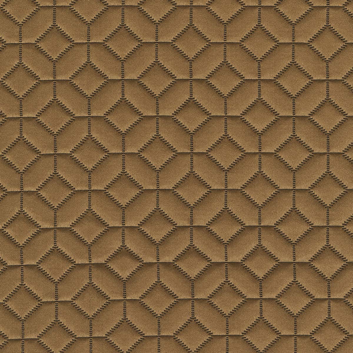 Velamare Marine Geometry Curtain and Cushion Mushroom