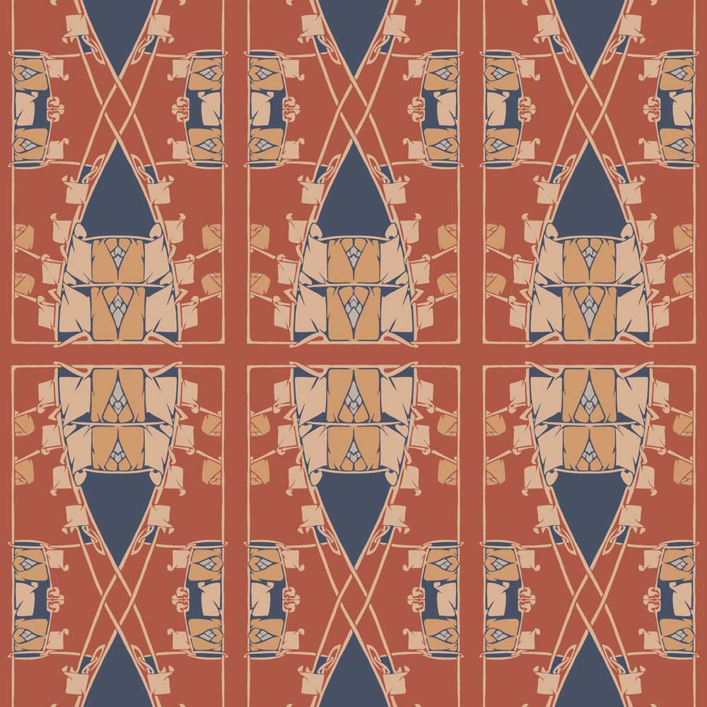 Archibald Knox Designs Rug Design