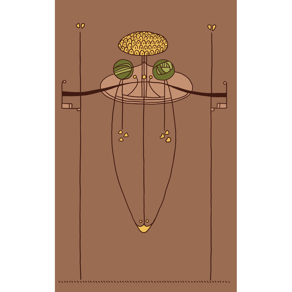 Gustav Stickley Portiere or Curtain Design 1903