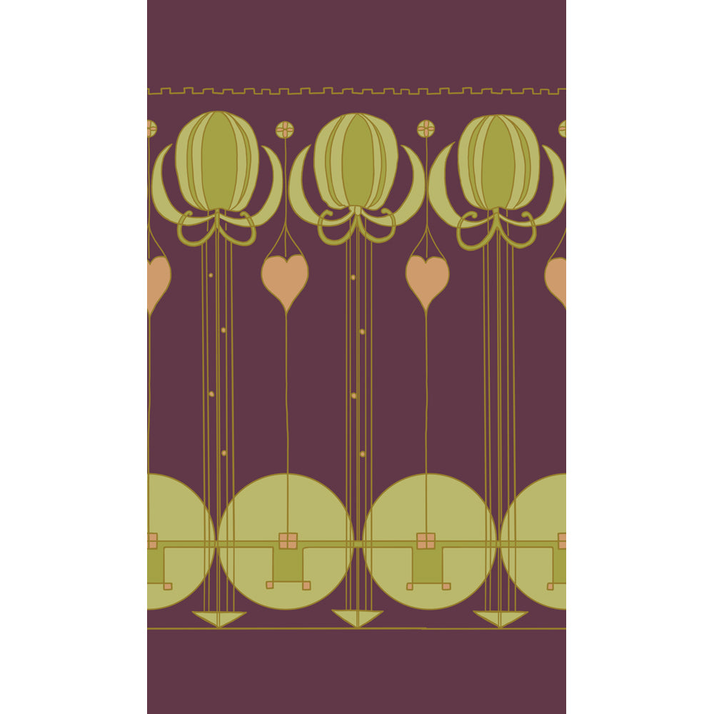 Gustav Stickley Portiere or Curtain Design 1903
