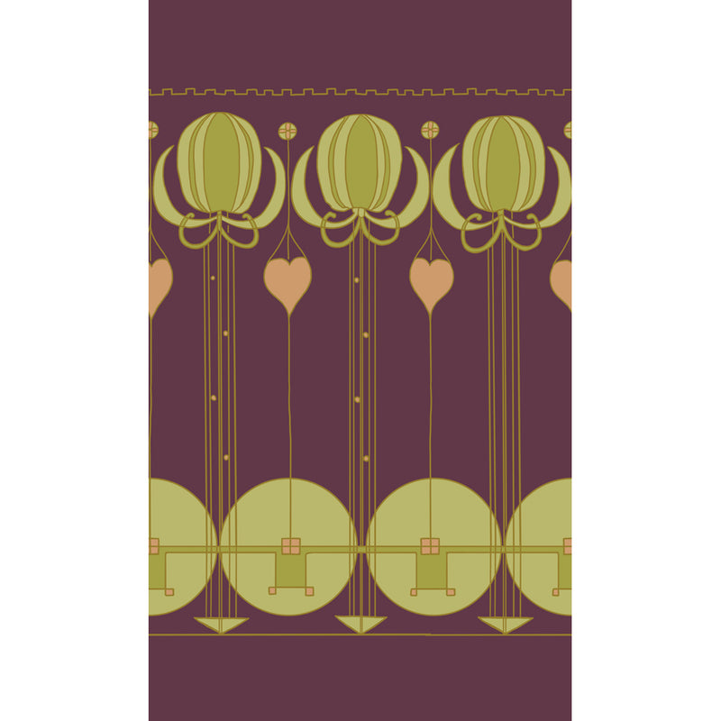 Gustav Stickley Portiere or Curtain Design 1903