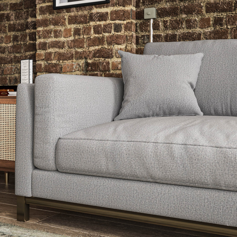 Textured weave contract upholstery fabric Crib 5 FR