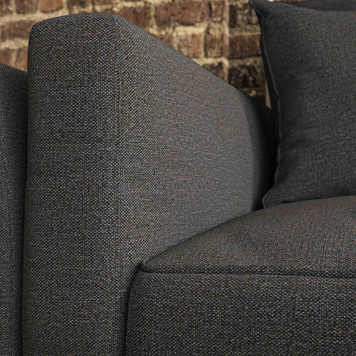 Contract Upholstery Wovn Pewter Crib 5 FR