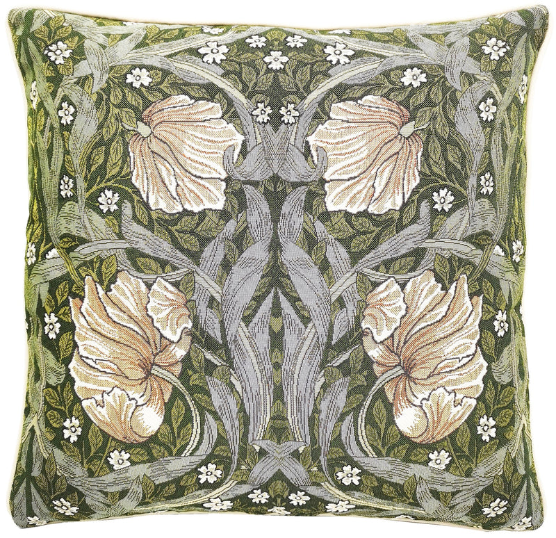 William Morris Pimpernel Tapestry Fabric Cushion