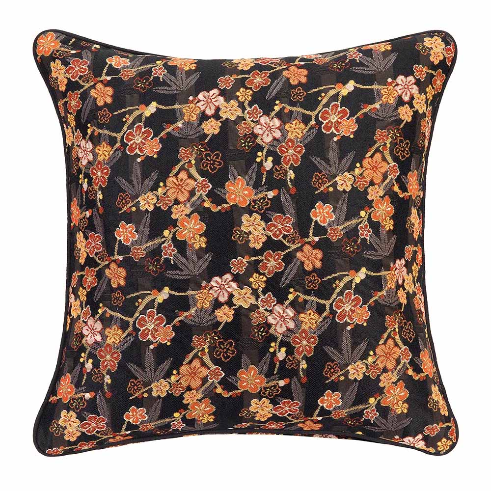 Japanese Sakura Tapestry Blossom Fabric Cushion