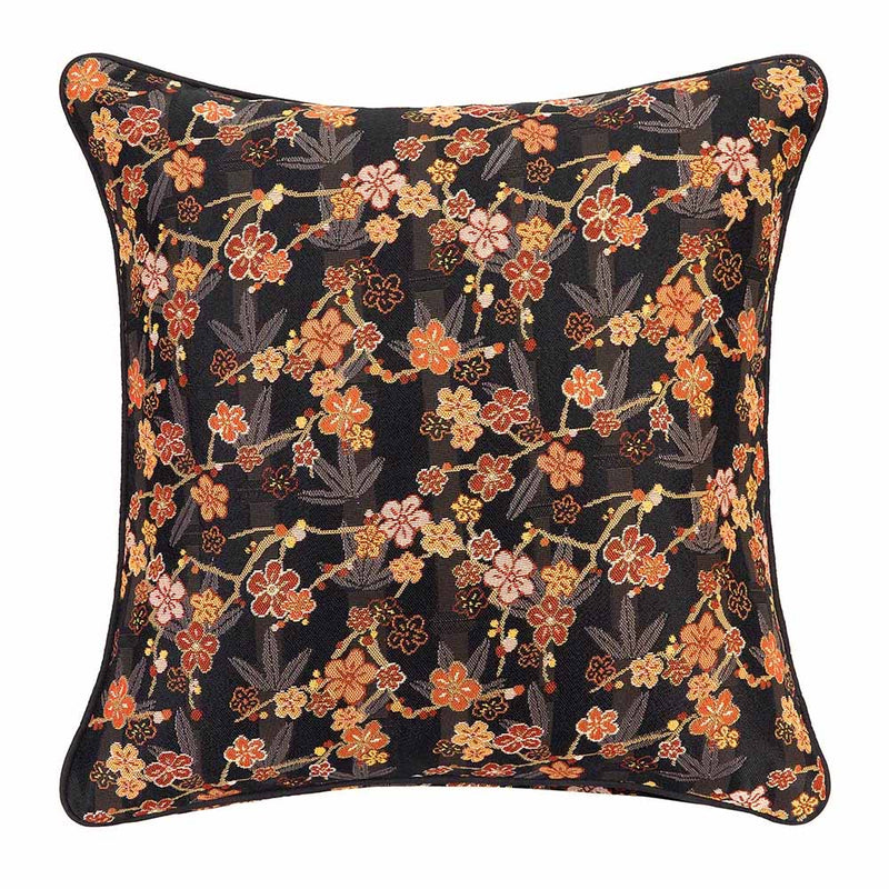 Japanese Sakura Tapestry Blossom Fabric Cushion