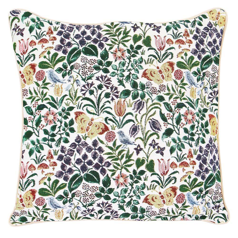 Charles Voysey Spring Garden Tapestry Fabric Cushion