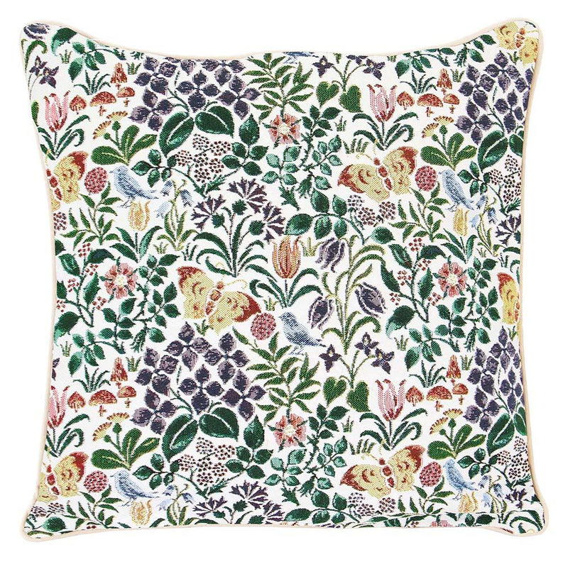 Charles Voysey Spring Garden Tapestry Fabric Cushion