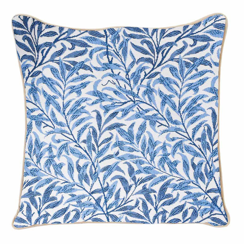 William Morris Willow Bough Blue Tapestry Fabric Cushion