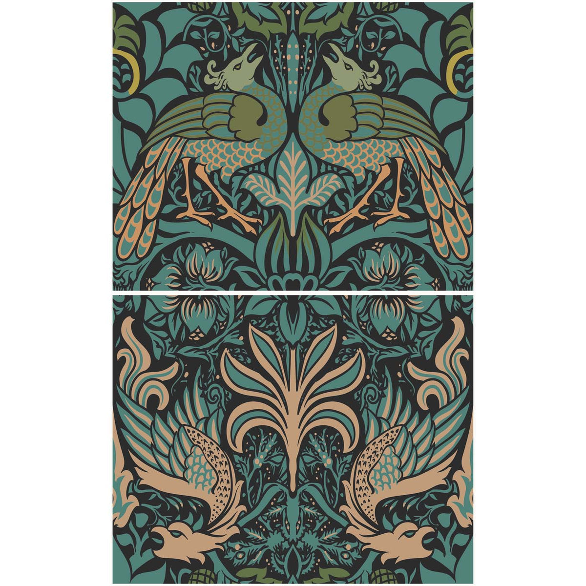 William Morris Ceramic Wall Tile