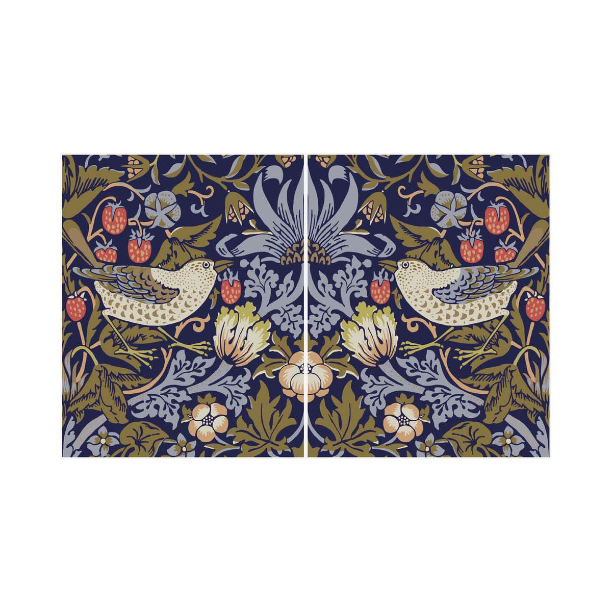 William Morris Strawberry Thief Ceramic Wall Tile