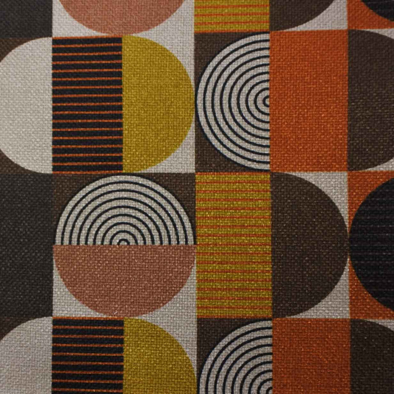 1960s 1970s style upholstery fabric