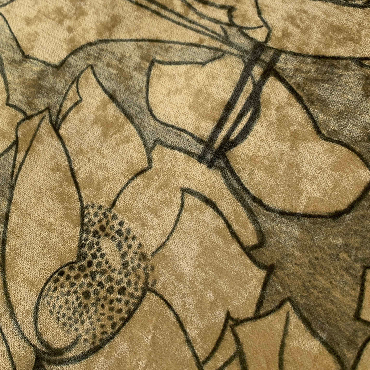 Archibald Knox Designs Lus y Chadlee (Poppies) Velvet Copper