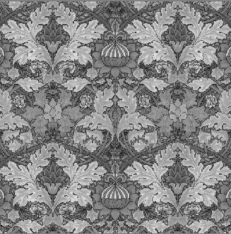 William Morris Designs Saint James Palace Print, a velvet curtain and upholstery fabric, suitable for all domestic furnishings. Free samples and delivery from Loome Fabrics