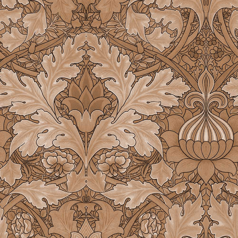 William Morris Designs Saint James Palace Copper Velvet