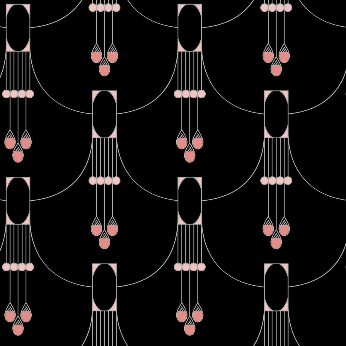 Vineta Art Deco originally from Backhausen Fabrics