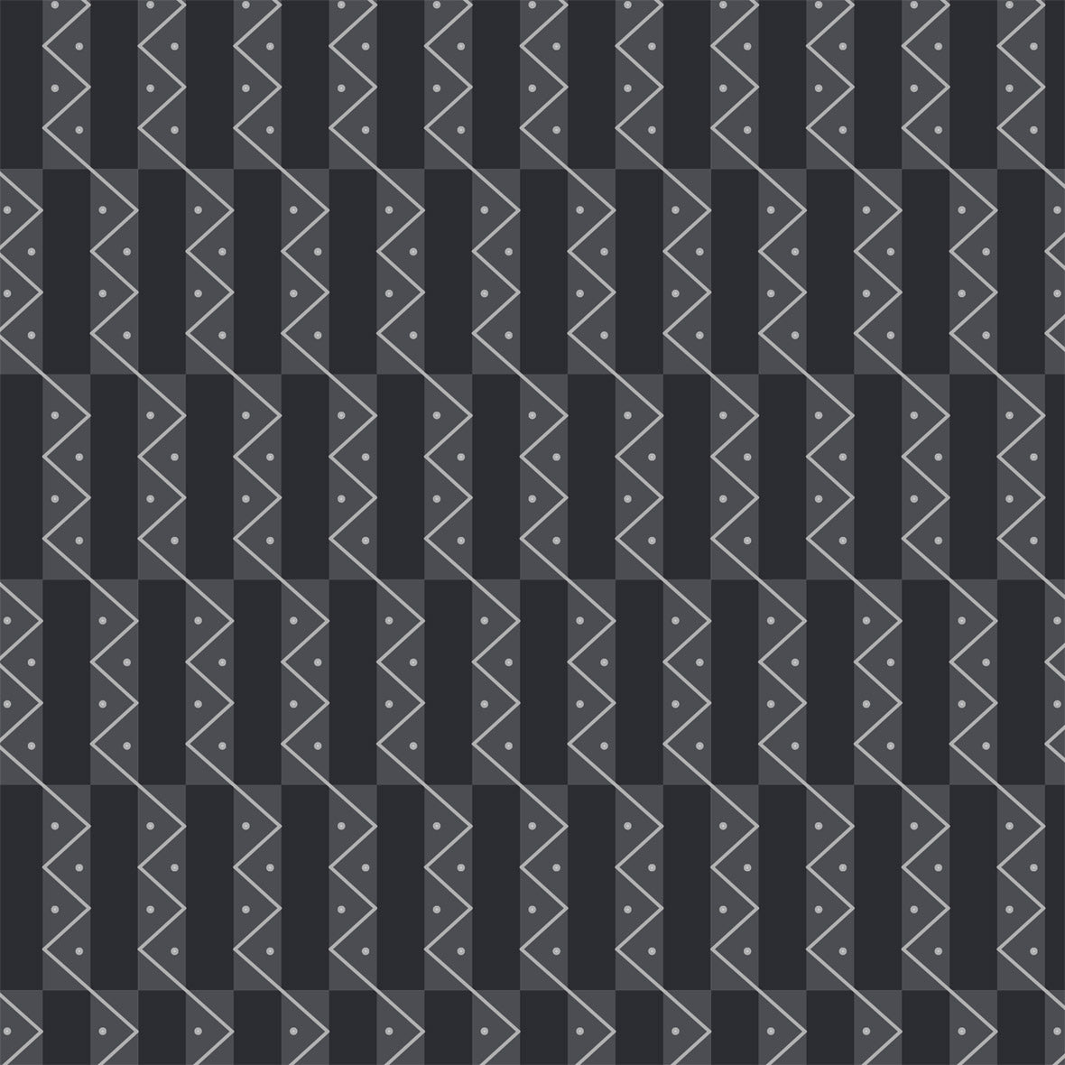Zig Zag Art Deco Fabric Josef Hoffmann Backhausen fabrics