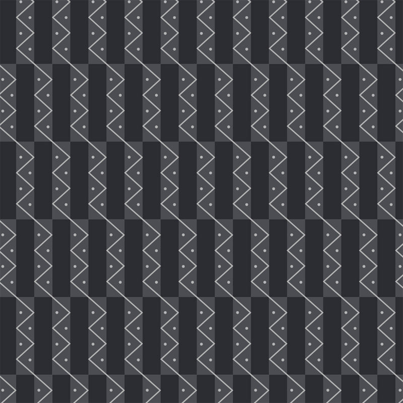 Zig Zag Art Deco Fabric Josef Hoffmann Backhausen fabrics