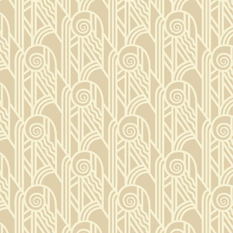 Deco Scroll Art Deco Velvet Curtain Upholstery Fabric