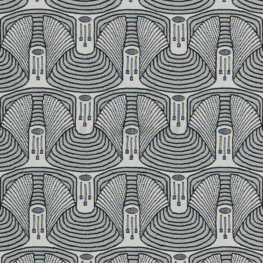Koloman Moser Design Upholstery Fabric
