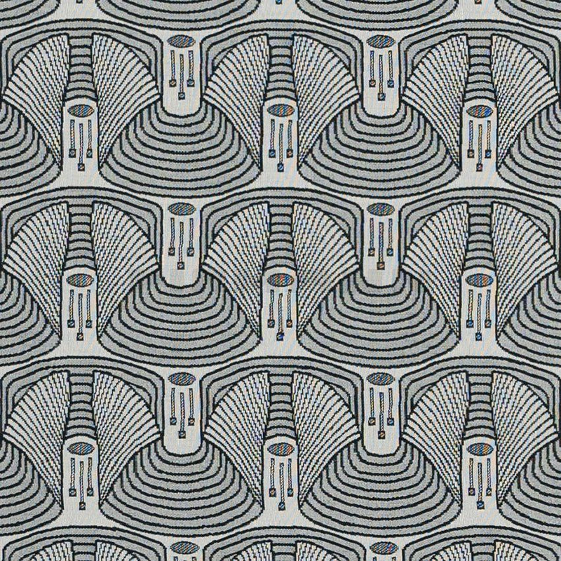 Koloman Moser Design Upholstery Fabric