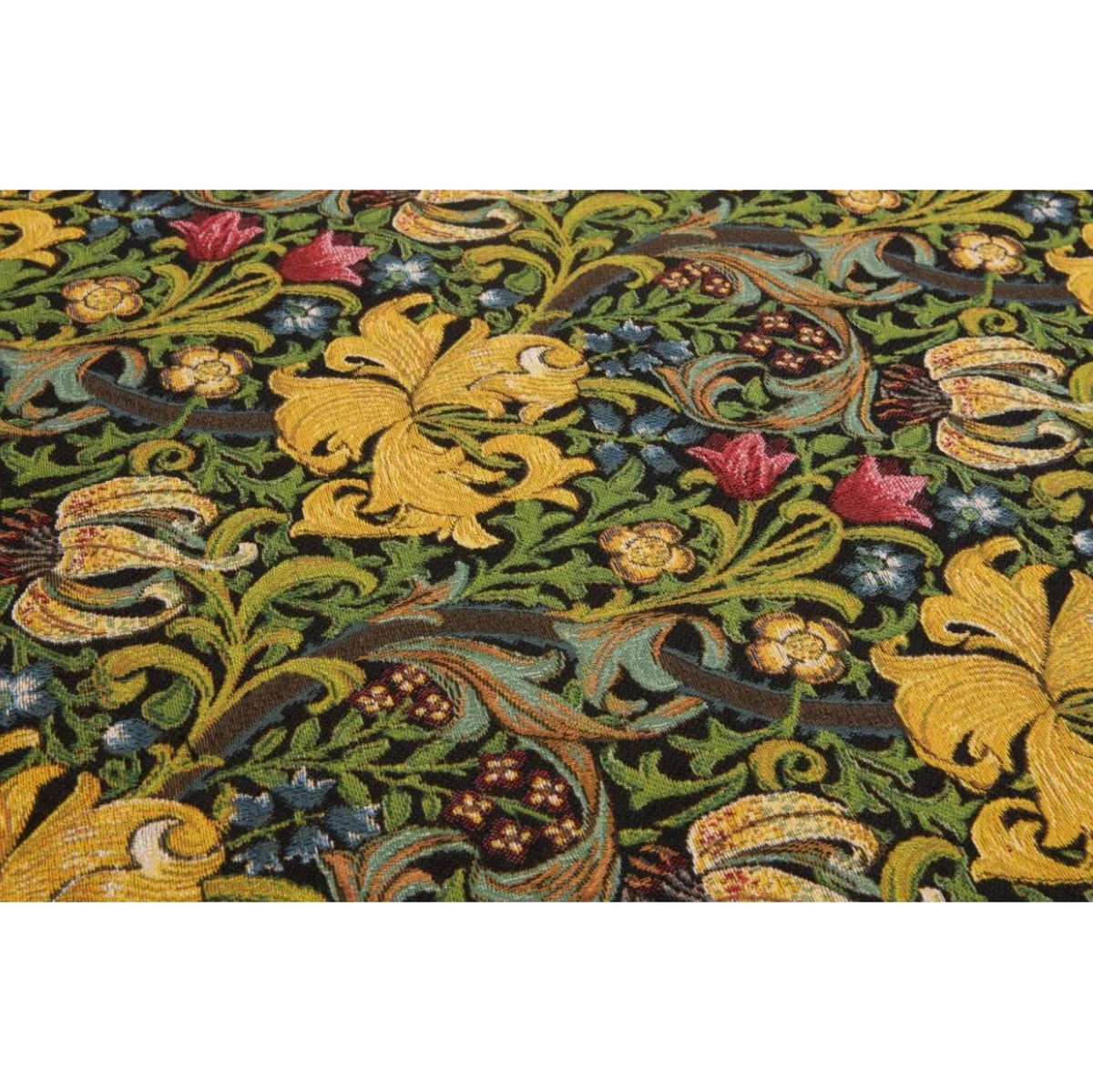 W Morris Tapestry and Chenille Golden Lily Heavy Tapestry Weave