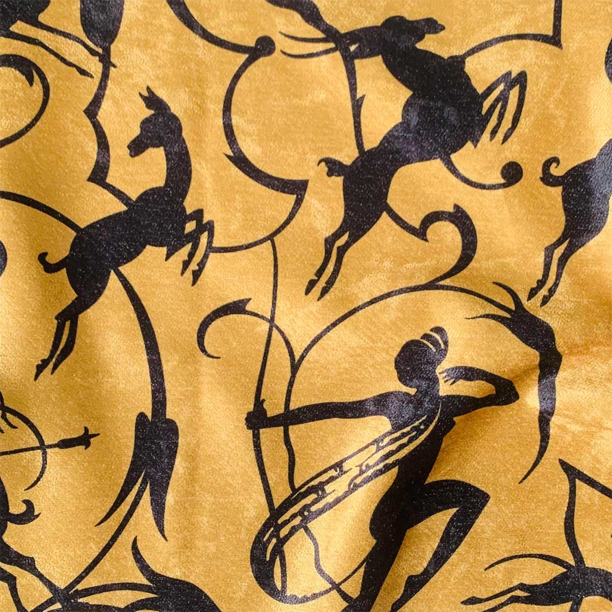 Diana Art Deco Textile Fabric by Thomas Lamb