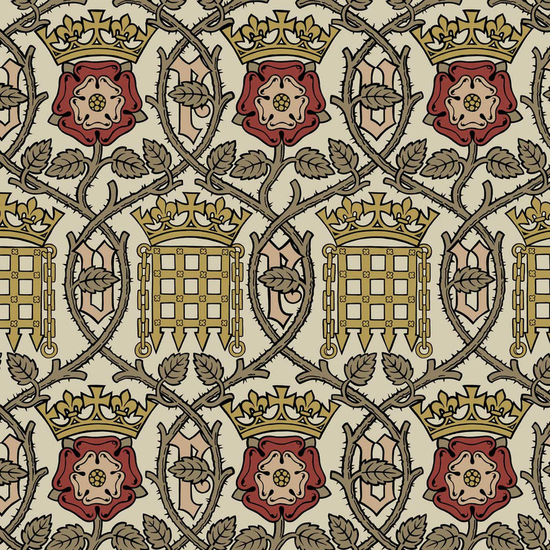 Augustus Pugin Portcullis Design Beige