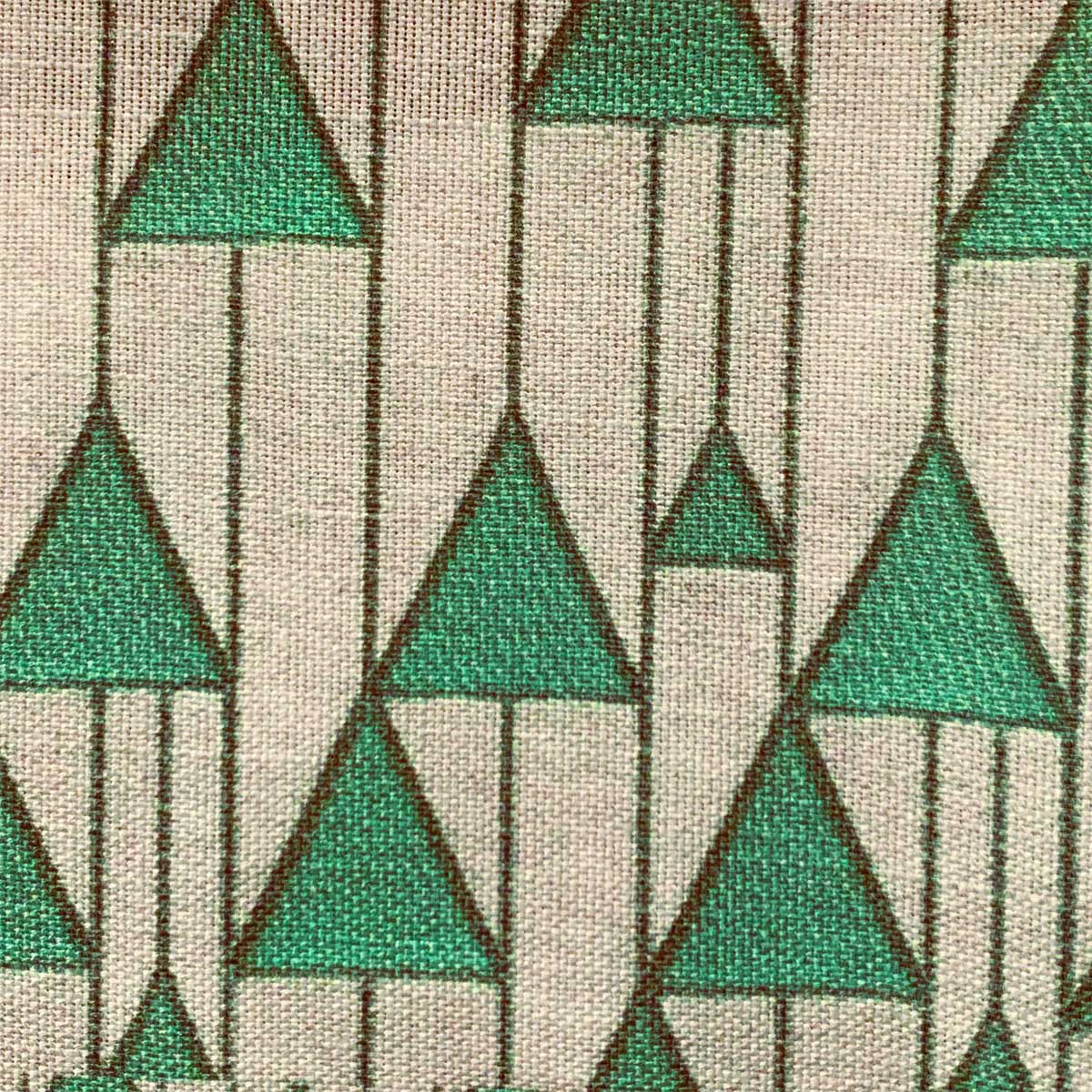 green art deco curtain upholstery fabric