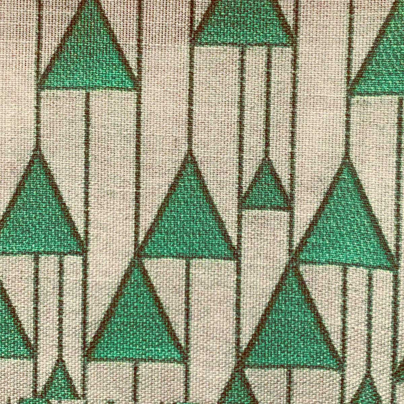 green art deco curtain upholstery fabric